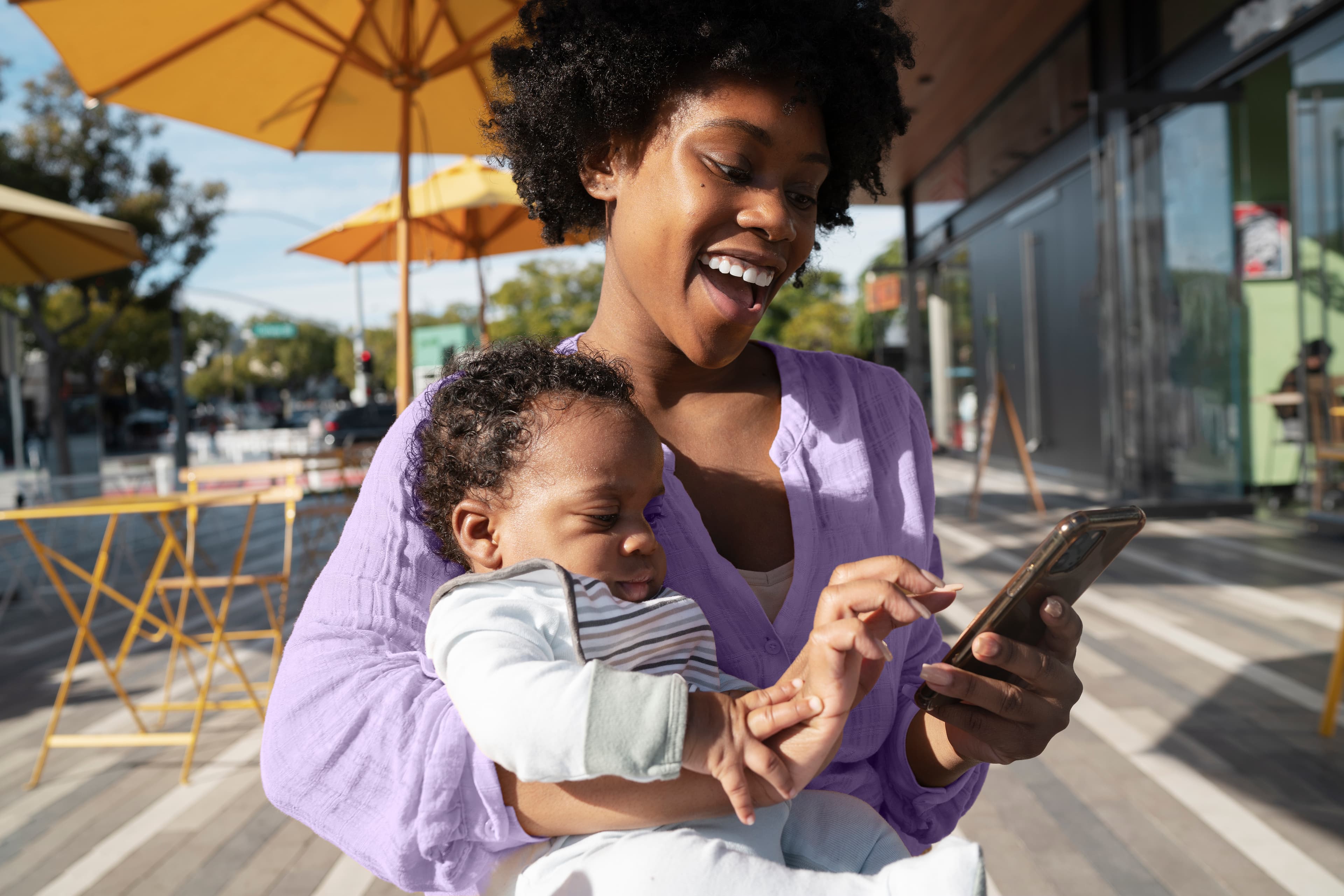 Family using ZarafaPay
