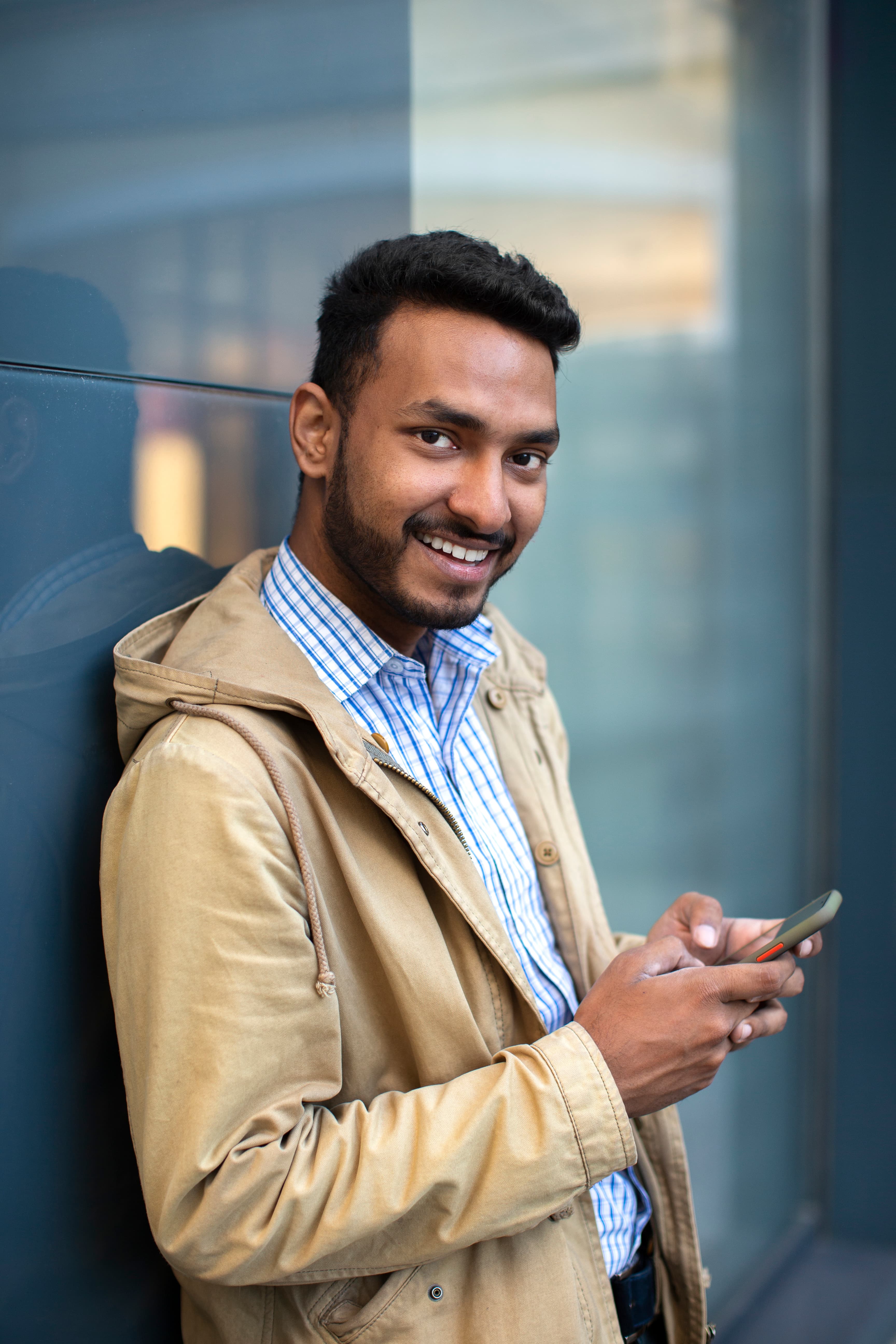 Customer using ZarafaPay on phone
